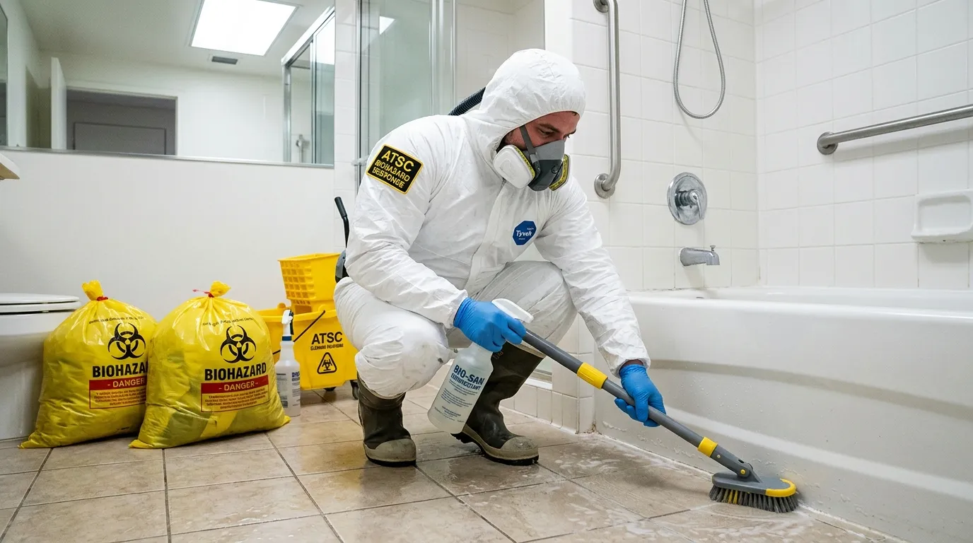 Decontamination equipment deployed for Blood Cleanup in Ladue